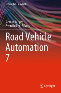 Abbildung von: Road Vehicle Automation 7 - Springer