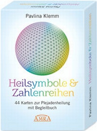 Abbildung von: Heilsymbole & Zahlenreihen: 44 Karten zur Plejadenheilung mit Begleitbuch (von der SPIEGEL-Bestseller-Autorin) - AMRA Verlag