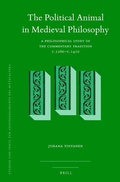 Cover: The Political Animal in Medieval Philosophy - Brill