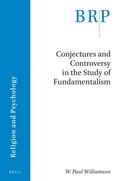 Cover: Conjectures and Controversy in the Study of Fundamentalism - Brill