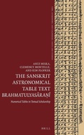 Cover: The Sanskrit Astronomical Table Text Brahmatulyasara?i - Brill