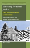 Cover: Educating for Social Justice - Brill