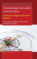 Cover: Transforming Universities in South Africa - Brill