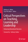 Cover: Critical Perspectives on Teaching, Learning and Leadership - Springer