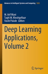Enlarge image Cover: Deep Learning Applications, Volume 2 - Springer