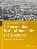 Cover: The Socio-spatial Design of Community and Governance - Springer