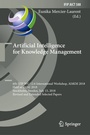 Cover: Artificial Intelligence for Knowledge Management - Springer