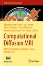 Cover: Computational Diffusion MRI - Springer