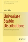 Cover: Univariate Stable Distributions - Springer