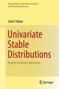 Enlarge image Cover: Univariate Stable Distributions - Springer