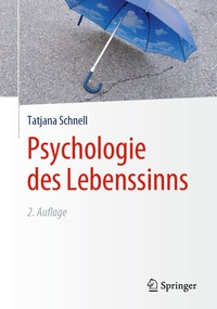 Abbildung von: Psychologie des Lebenssinns - Springer