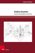 Cover: Undine Gruenter - Brill Deutschland
