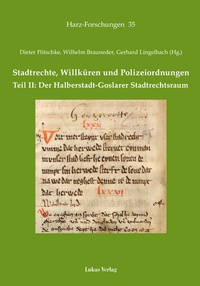 Abbildung von: Stadtrechte, Willküren und Polizeiordnungen - Lukas Verlag für Kunst- und Geistesgeschichte