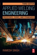 Cover: Applied Welding Engineering - Butterworth-Heinemann
