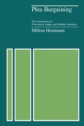Cover: Plea Bargaining - University of Chicago Press