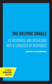 Enlarge image Cover: The Delphic Oracle - University of California Press