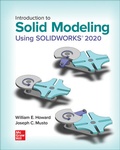 Cover: Introduction to Solid Modeling Using SOLIDWORKS 2020 - McGraw-Hill Education