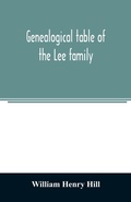 Cover: Genealogical table of the Lee family - ALPHA EDITION