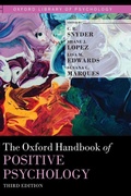 Cover: The Oxford Handbook of Positive Psychology - Oxford University Press Inc