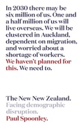 Cover: The New New Zealand - Massey University Press