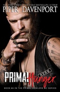 Cover: Primal Hunger (Primal Howlers MC, #4) - Primal Howlers MC