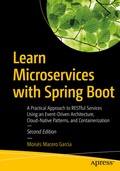 Cover: Learn Microservices with Spring Boot - APress
