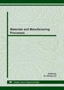 Cover: Materials and Manufacturing Processes - Trans Tech Publications Ltd