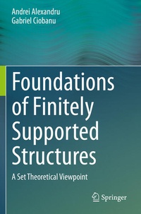 Enlarge image Cover: Foundations of Finitely Supported Structures - Springer