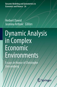 Enlarge image Cover: Dynamic Analysis in Complex Economic Environments - Springer