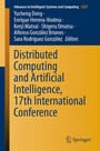 Cover: Distributed Computing and Artificial Intelligence, 17th International Conference - Springer