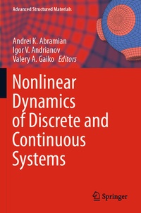 Enlarge image Cover: Nonlinear Dynamics of Discrete and Continuous Systems - Springer