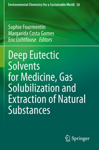 Abbildung von: Deep Eutectic Solvents for Medicine, Gas Solubilization and Extraction of Natural Substances - Springer