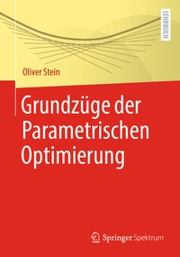 Abbildung von: Grundzüge der Parametrischen Optimierung - Springer Spektrum