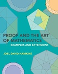 Cover: Proof and the Art of Mathematics - MIT Press