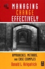 Cover: Managing Change Effectively - Routledge