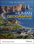 Cover: Human Geography: People, Place, and Culture 2ce Binder Ready Version + Wileyplus Learning Space Registration Card - Wiley