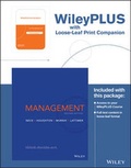 Cover: Management, 2e Wileyplus Learning Space Registration Card + Loose-Leaf Print Companion - Wiley
