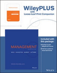 Enlarge image Cover: Management, 2e Wileyplus Learning Space Registration Card + Loose-Leaf Print Companion - Wiley