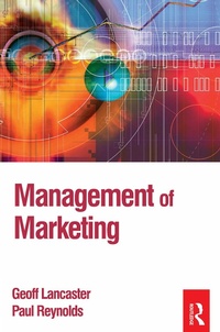 Enlarge image Cover: Management of Marketing - Routledge