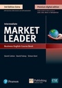 Cover: Market Leader 3e Extra Intermediate Student's Book & eBook with Online Practice, Digital Resources & DVD Pack - Pearson Education Limited