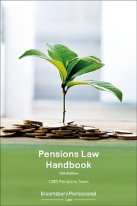 Abbildung von: Pensions Law Handbook - Bloomsbury Professional