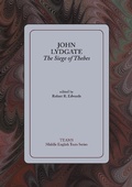 Cover: The Siege of Thebes - Medieval Institute Publications