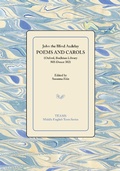Cover: Poems and Carols (Oxford, Bodleian Library MS Douce 302) - Medieval Institute Publications