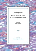Cover: Mummings and Entertainments - Medieval Institute Publications