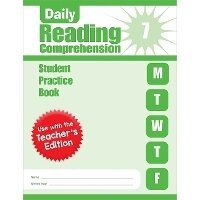 Enlarge image Cover: Daily Reading Comprehension, Grade 7 Student Edition Workbook - Evan-Moor Educational Publishers