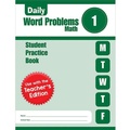 Cover: Daily Word Problems Math, Grade 1 Student Workbook - Evan-Moor Educational Publishers