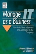 Cover: Manage IT as a Business - Routledge