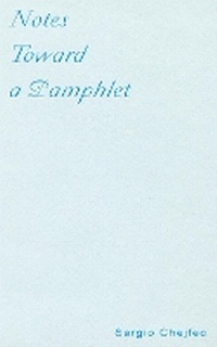 Enlarge image Cover: Notes Toward a Pamphlet - Ugly Duckling Presse