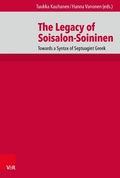 Cover: The Legacy of Soisalon-Soininen - Vandenhoeck & Ruprecht