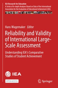 Enlarge image Cover: Reliability and Validity of International Large-Scale Assessment - Springer